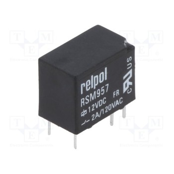 Электромагнитное реле RELPOL RSM957-P-12 