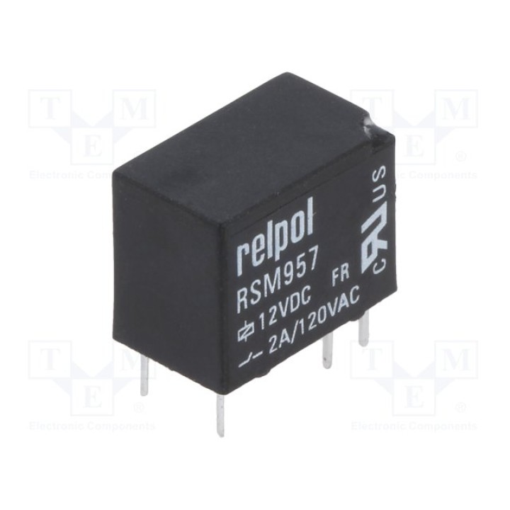 Электромагнитное реле RELPOL RSM957-P-12(RSM957-0111-85-S012)