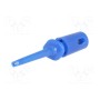 Щуп-зажим типа крючок R8-H16F-BLUE (D-6012)