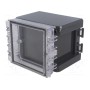 Корпус универсальный Х 80мм BOPLA B 100809 PC-V0-G 7024 (B100809PC-V0-G7024)