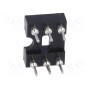 Панелька DIP PIN 6 762мм позолота CONNFLY DS1001-01-06BT1NSF6X (GOLD-6P)