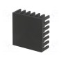 Радиатор штампованный черный FISCHER ELEKTRONIK ICK BGA 25 X 25 X 10 (ICKBGA25X25X10)