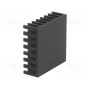 Радиатор штампованный черный FISCHER ELEKTRONIK ICK BGA 29 X 29 X 10 (ICKBGA29X29X10)