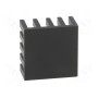 Радиатор штампованный черный FISCHER ELEKTRONIK ICK BGA 33 X 33 X 10 (ICKBGA33X33X10)
