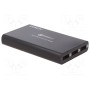 Зарядустр USB LVSUN LS-Q3U BLACK (LS-Q3U-BK)