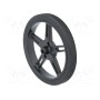 Колесо черный POLOLU POLOLU WHEEL 60X8MM PAIR – BLACK (POLOLU-1420)