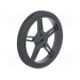 Колесо черный POLOLU POLOLU WHEEL 60X8MM PAIR – BLACK (POLOLU-1420)