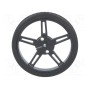 Колесо черный POLOLU POLOLU WHEEL 60X8MM PAIR – BLACK (POLOLU-1420)