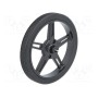 Колесо черный POLOLU POLOLU WHEEL 60X8MM PAIR – BLACK (POLOLU-1420)