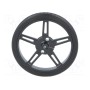 Колесо черный POLOLU POLOLU WHEEL 60X8MM PAIR – BLACK (POLOLU-1420)