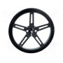 Колесо черный POLOLU POLOLU WHEEL 70X8MM PAIR – BLACK (POLOLU-1425)