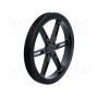 Колесо черный POLOLU POLOLU WHEEL 80X10MM PAIR – BLACK (POLOLU-1430)