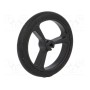 Колесо черный POLOLU POLOLU WHEEL 40?7MM - BLACK (POLOLU-1452)