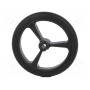 Колесо черный POLOLU POLOLU WHEEL 40?7MM - BLACK (POLOLU-1452)