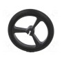 Колесо черный POLOLU POLOLU WHEEL 40?7MM - BLACK (POLOLU-1452)