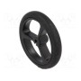 Колесо черный POLOLU POLOLU WHEEL 40?7MM - BLACK (POLOLU-1452)