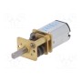 Электродвигатель DC с редуктором POLOLU 1000:1 MICRO METAL GEARMOTOR MP 6V (POLOLU-2372)