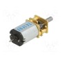 Электродвигатель DC с редуктором POLOLU 50:1 MICRO METAL GEARMOTOR MP 6V DUAL (POLOLU-2379)