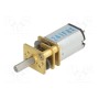 Электродвигатель DC с редуктором POLOLU 298:1 MICRO METAL GEARMOTOR MP 6V DUAL (POLOLU-2385)