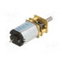 Электродвигатель DC с редуктором POLOLU 298:1 MICRO METAL GEARMOTOR MP 6V DUAL (POLOLU-2385)