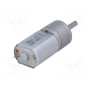 Электродвигатель DC с редуктором POLOLU 25:1 METAL GEARMOTOR 20DX41L MM 12V CB (POLOLU-3474)