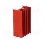 Радиатор штампованный Н STONECOLD HS-123-401 RED (HS-123-40-1-RED)