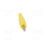 Вилка "банан" 4мм 32А STAUBLI 64.9195-24 (L-409-24)