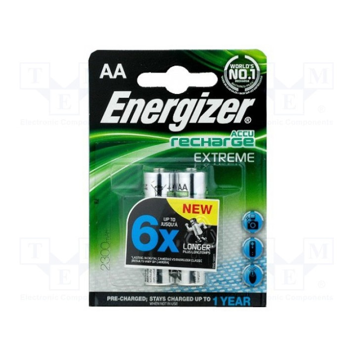 Аккум Ni-MH ENERGIZER 634998 (ACCU-R6-2300-EG)