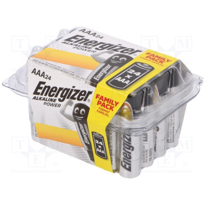 Батарея щелочная 1,5В ENERGIZER 7638900414677 (BAT-LR03-EGB-B24)