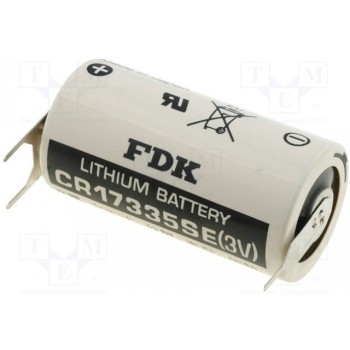 Батарея литиевая FDK BAT-CR17335-PCB