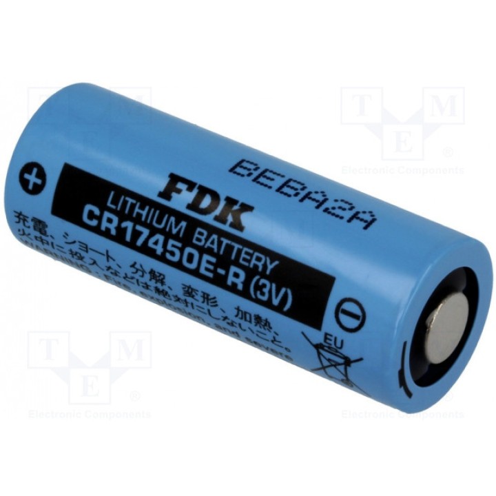 Батарея литиевая 3В FDK CR17450E-R (BAT-CR17450E-R)