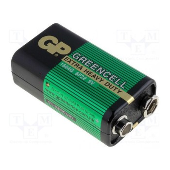 Батарея цинк-хлоридная GP BAT-6F22-G