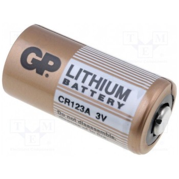 Батарея литиевая GP BAT-CR123A