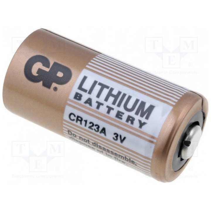 Батарея литиевая GP CR123A-U1 (BAT-CR123A)