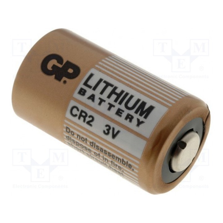 Батарея литиевая GP CR2-U1 (BAT-CR2)