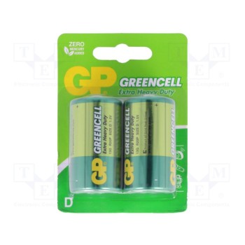 Батарея цинк-хлоридная GP BAT-R20-G-B2