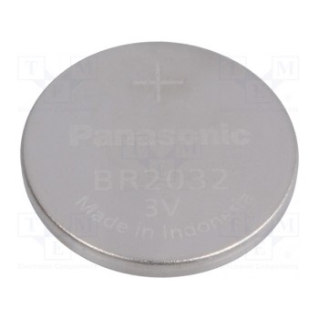 Батарея литиевая PANASONIC BAT-BR2032-BN