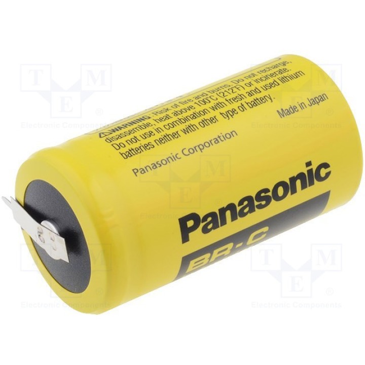 Батарея литиевая 3В C PANASONIC S24O-BR-C-PCB (BR-C-PCB)