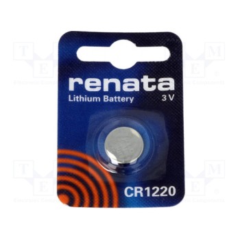 Батарея литиевая RENATA BAT-CR1220-RE-B