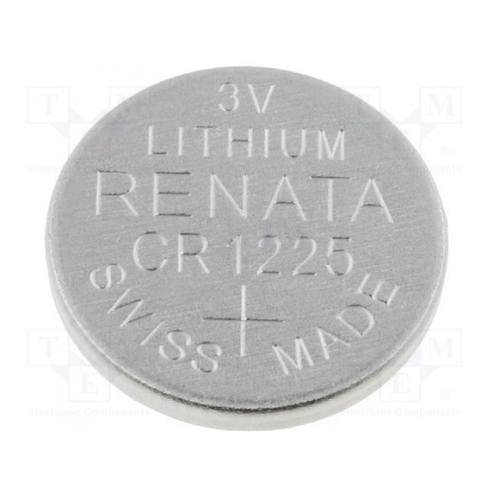Батарея литиевая RENATA CR1225 (BAT-CR1225-RE)