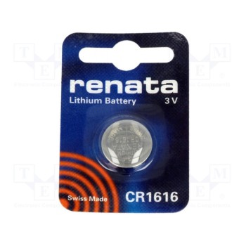 Батарея литиевая RENATA BAT-CR1616-RE-B