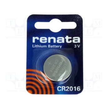 Батарея литиевая RENATA BAT-CR2016-RE-B