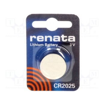 Батарея литиевая RENATA BAT-CR2025-RE-B