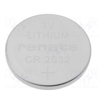 Батарея литиевая 3В RENATA BAT-CR2032-RE