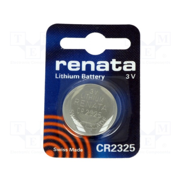 Батарея литиевая RENATA CR2325 B1 (BAT-CR2325-RE-B)