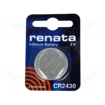 Батарея литиевая RENATA BAT-CR2430-RE-B