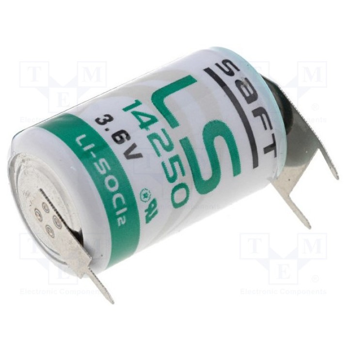 Батарея литиевая SAFT LS 14250PF (SAFT-LS14250PF)