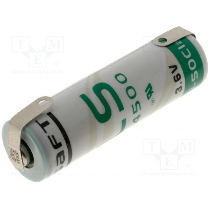Батарея литиевая SAFT LS 14500CNR (SAFT-LS14500CNR)