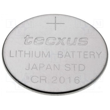 Батарея литиевая TECXUS BAT-CR2016-TX