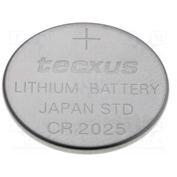 Батарея литиевая TECXUS BAT-CR2025-TX